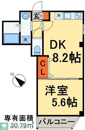 ツリーフィールド幕張の物件間取画像